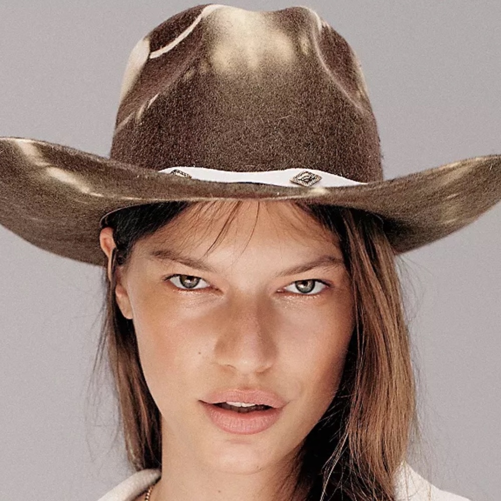 NEW! LA Cowgirl tie dye rancher